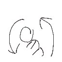 我は清少納言 の絵: でんぐりがえし