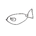 まこ の絵: めだか