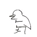のん の絵: からす