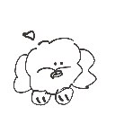 きょうか の絵: いぬ
