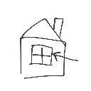 きょうか の絵: まど
