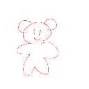 みゆにゃん の絵: ぬい