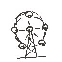 ゆーご の絵: かんらんしゃ