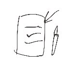 のりお の絵: かみ