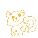 ゆな の絵: りす