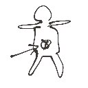 ほし の絵: へそ