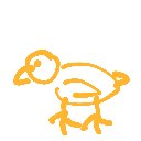 ななみ の絵: すずめ