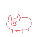 みずき の絵: ぶた