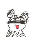 ٩(๑´3｀๑)۶ の絵: みっきー