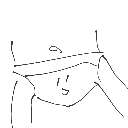 ٩(๑´3｀๑)۶ の絵: ぱんつ