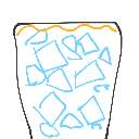 ゆうま の絵: こおり