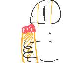 ゆうま の絵: すんどめ