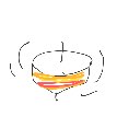 まい の絵: こま