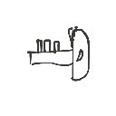 ひまわり の絵: らっぱ