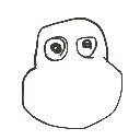 ひまわり の絵: だるま