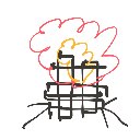 とおあ の絵: まき