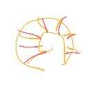 そりだり の絵: えび