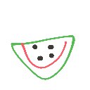 みき の絵: すいか