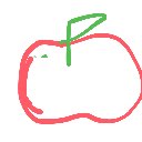 みき の絵: りんご