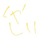 ゆうせ の絵: かわた