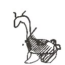 なぎ の絵: うし