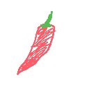 ゆきの の絵: とうがらし