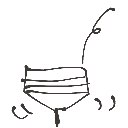 みうう の絵: こま