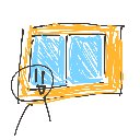 さらららら の絵: まど