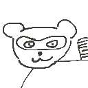 マッパー の絵: たぬき