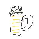 まろ の絵: びーる