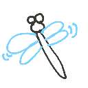 もこ の絵: とんぼ