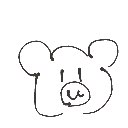 かすﾁｬﾝ💗😻 の絵: くま
