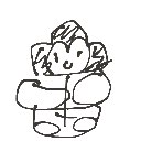 のい の絵: ごりら