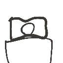 幅っくすぴん の絵: まくら