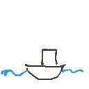 れれれ の絵: ふね
