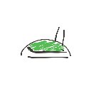 丸太椅子最 の絵: しま