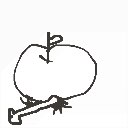 たどころろろ の絵: りんご