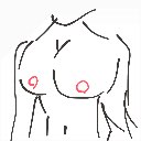 ともき の絵: にょたい