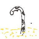 あひゃ の絵: ちんあなご