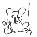 かつどん の絵: こあら