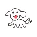 ゆめか の絵: いぬ