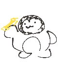 あかり の絵: ごりら