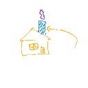みるく の絵: えんとつ