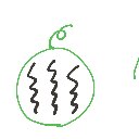 ちさと の絵: すいか