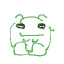 すいりん の絵: かえる