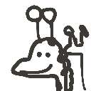 とと の絵: きりんのむれ