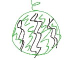 えめ の絵: すいか