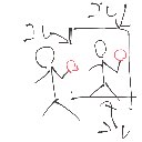 たく の絵: かがみ