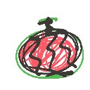かのん の絵: すいか