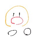 ゆきち の絵: くいもの